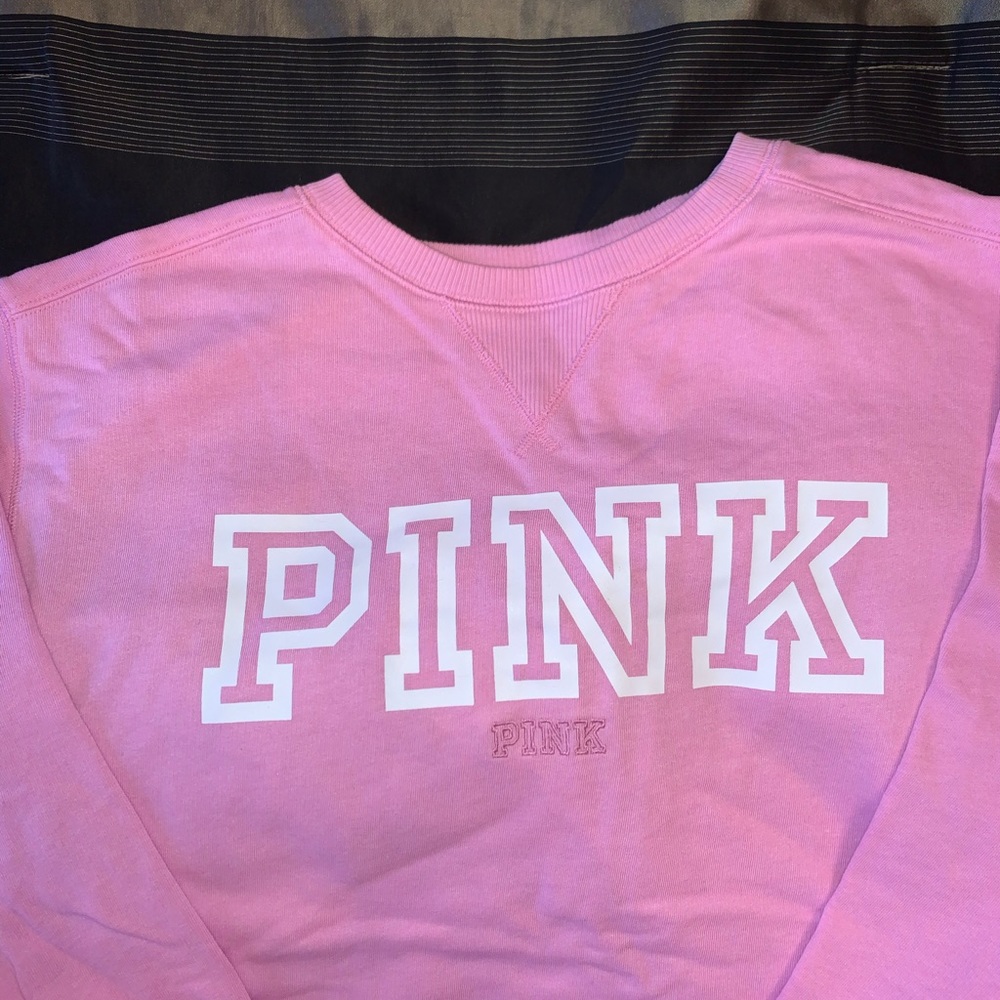 Pink VS PINK crew neck long sleeve shirt